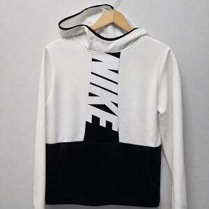 Nike White and Black Hoodie Boys XL Never Worn
